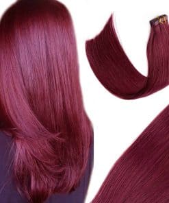 Extensiones de Cabello Adhesivas en Cabello Humano 20