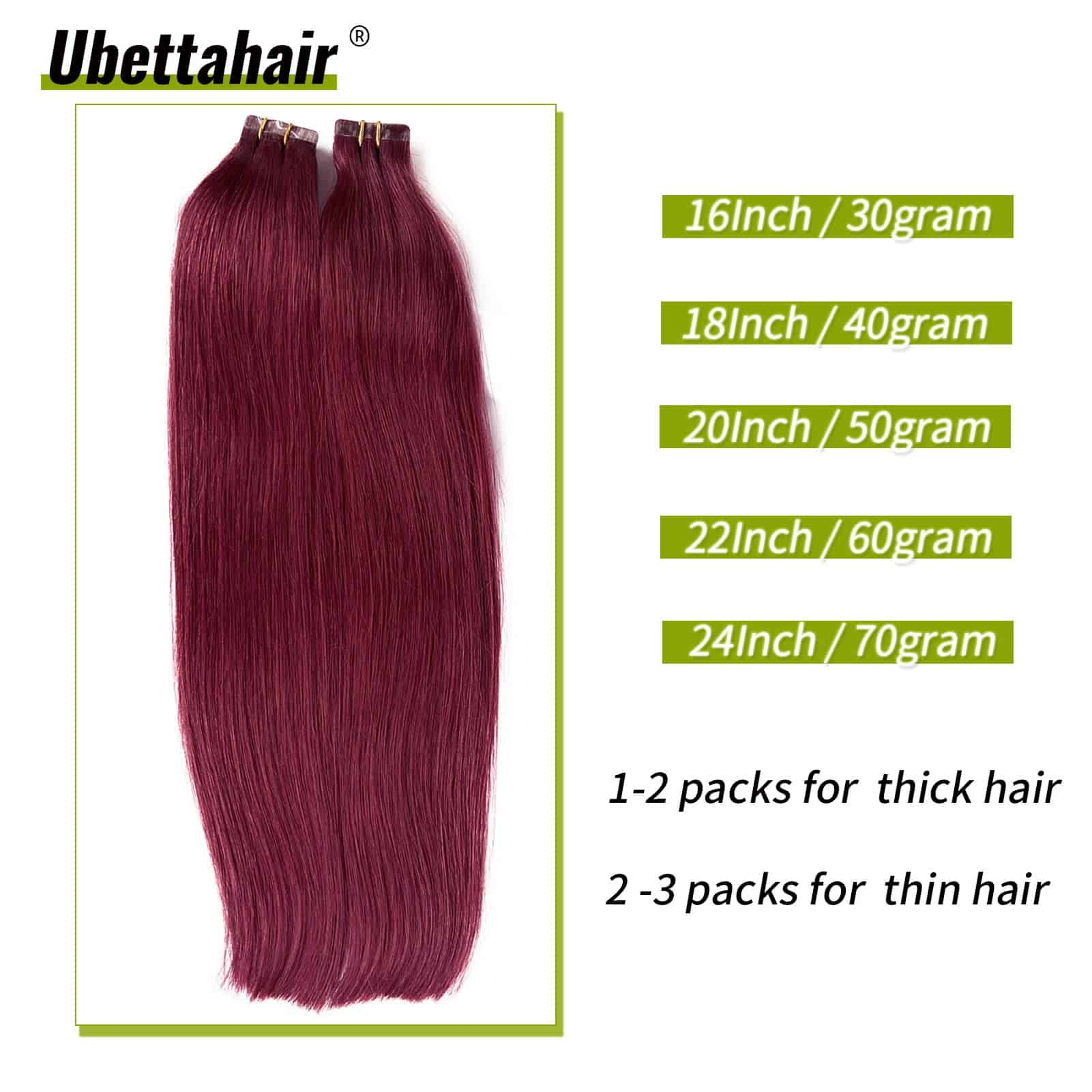 Extensiones de Cabello Adhesivas en Cabello Humano 20 - Imagen 3