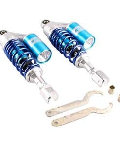 Par de amortiguadores de aire traseros de 280 mm para