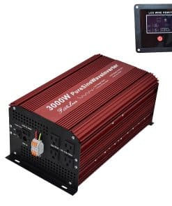 Inversor de Corriente de Onda Sinusoidal Pura DC12V a