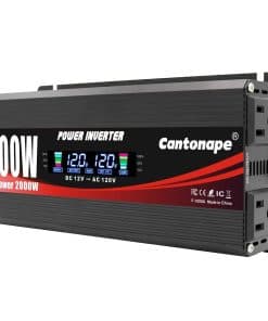 Inversor de corriente para coche Cantonape 1000W/2000W