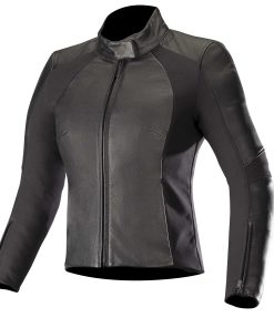 Chaqueta de cuero Alpinestars Vika V2 para mujer (Talla 42)