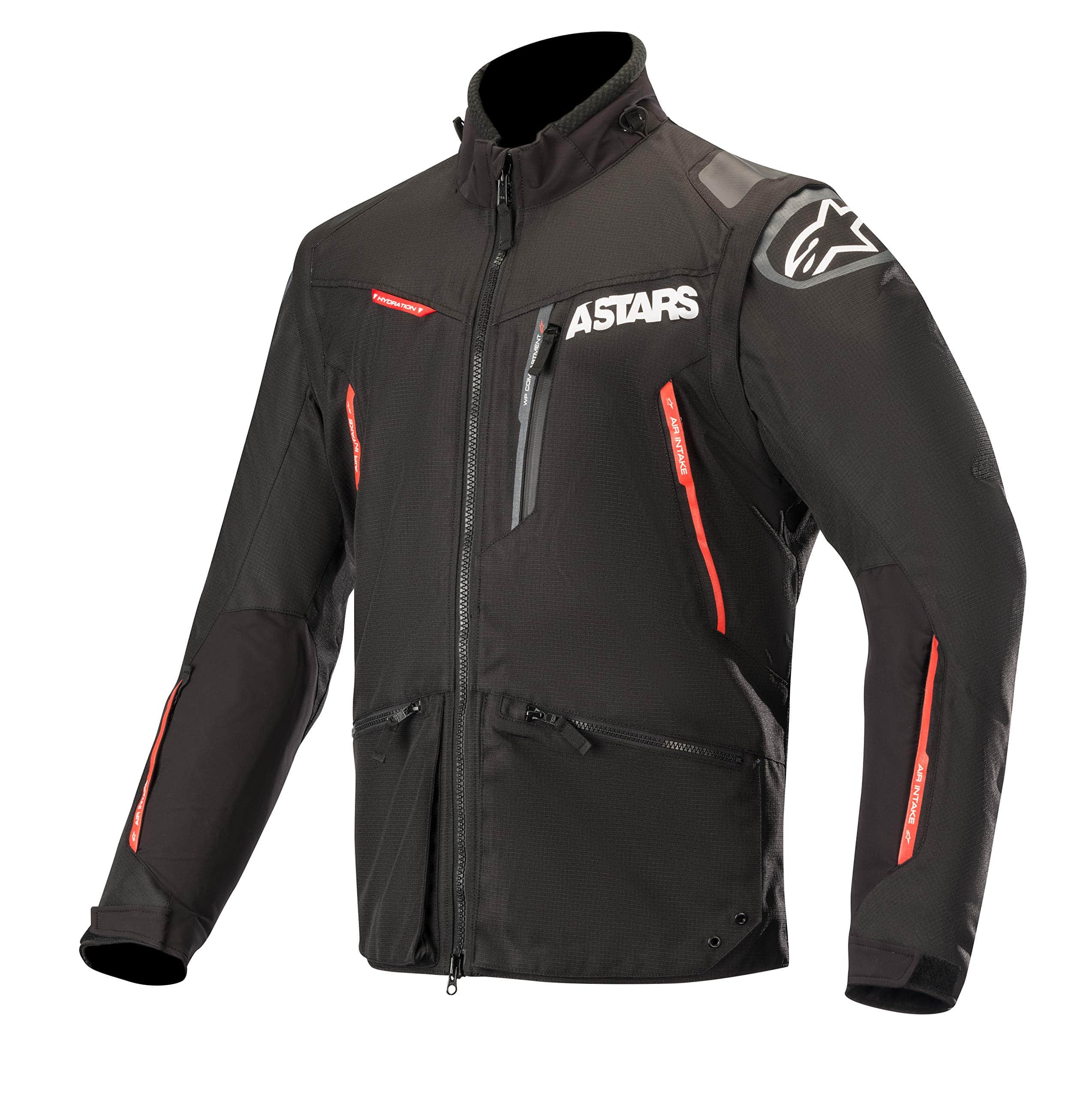 Chamarra Alpinestars 3703019-13-2X Venture R Negra/Roja 2X