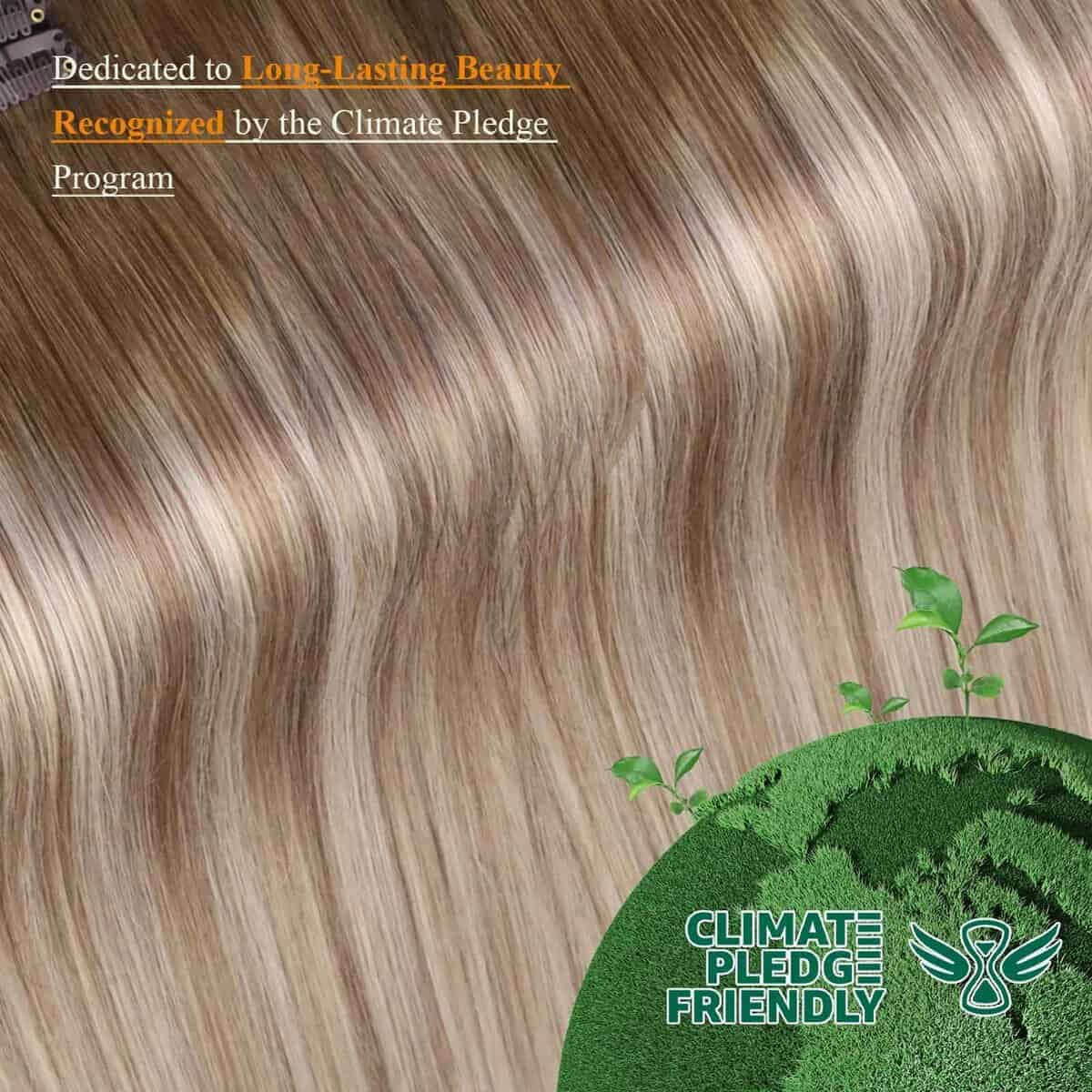 Extensiones de Cabello Humano con Clip Easyouth Balayage - Imagen 10