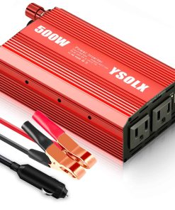 Inversor de corriente YSOLX 500W DC 12V a AC 110V con 2