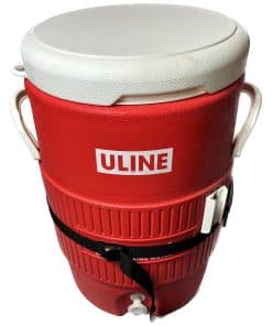 Soporte porta enfriador de agua para camiones o remolques