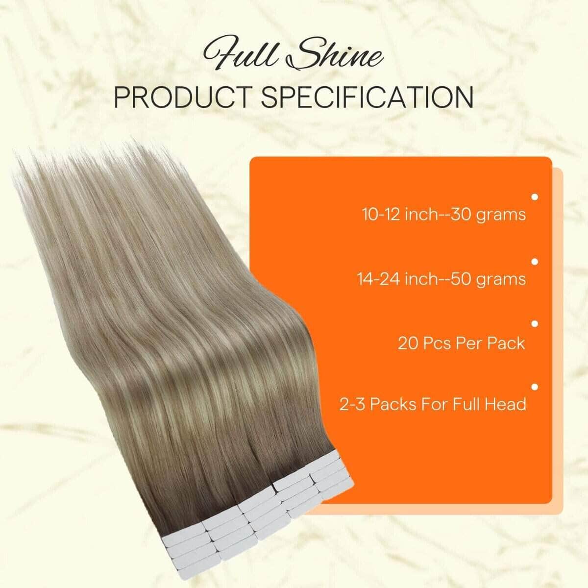 Extensiones de Cabello con Cinta Full Shine de Cabello - Imagen 4