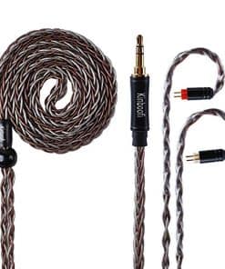 Cable de Auriculares 2PIN Kinboofi 8 Núcleos Cable de