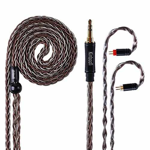 Cable de Auriculares 2PIN Kinboofi 8 Núcleos Cable de
