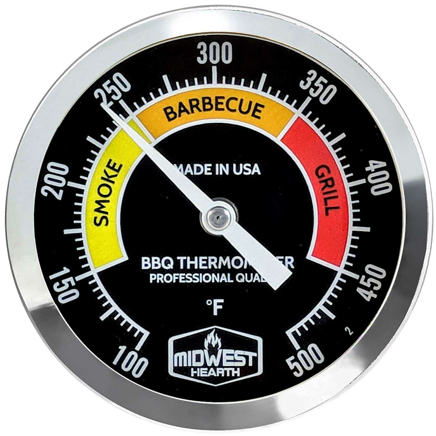 Termómetro para barbacoa de fumador Midwest Hearth para