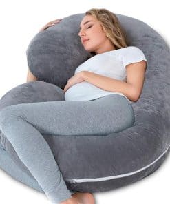INSEN Almohada de embarazo, Almohada corporal para