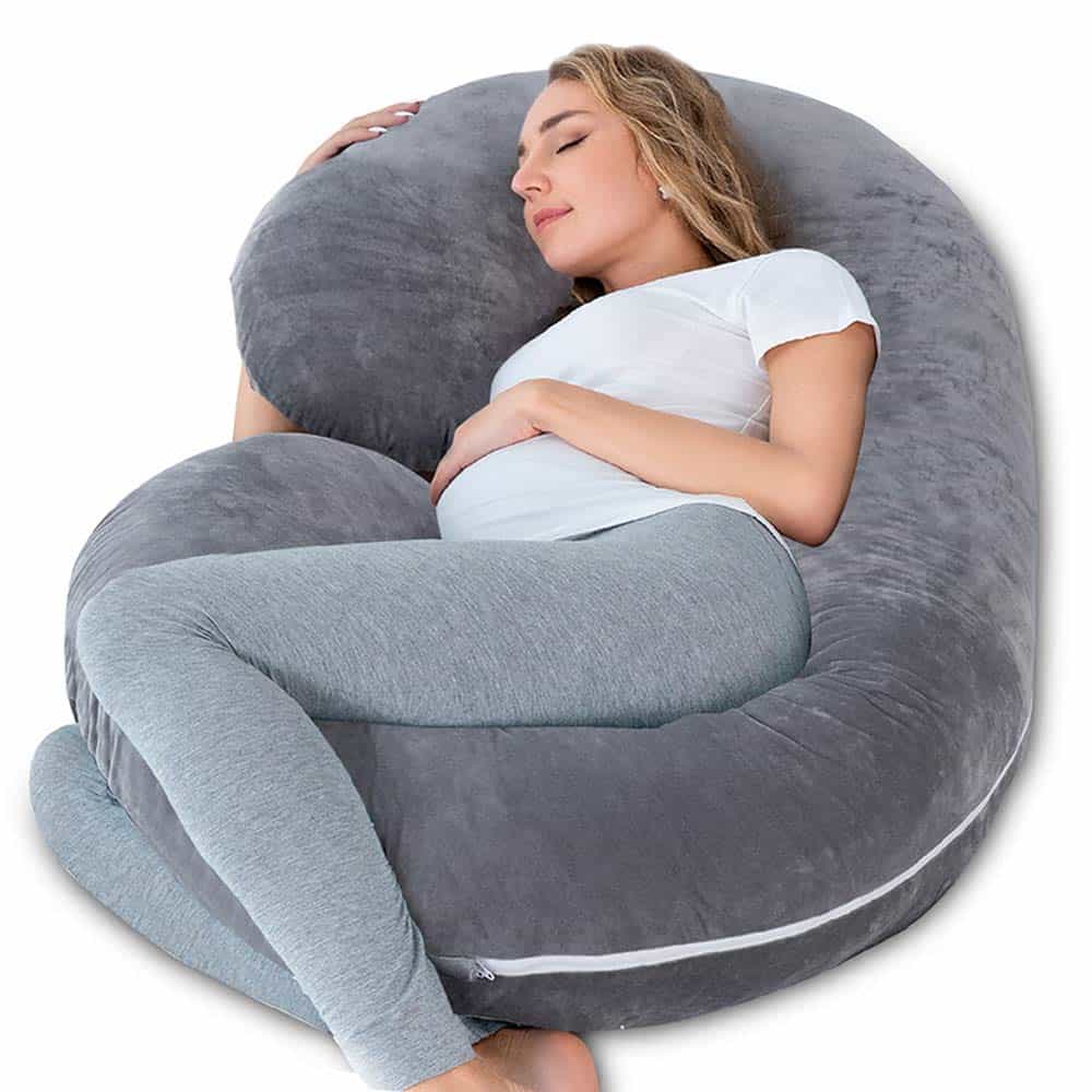 INSEN Almohada de embarazo, Almohada corporal para