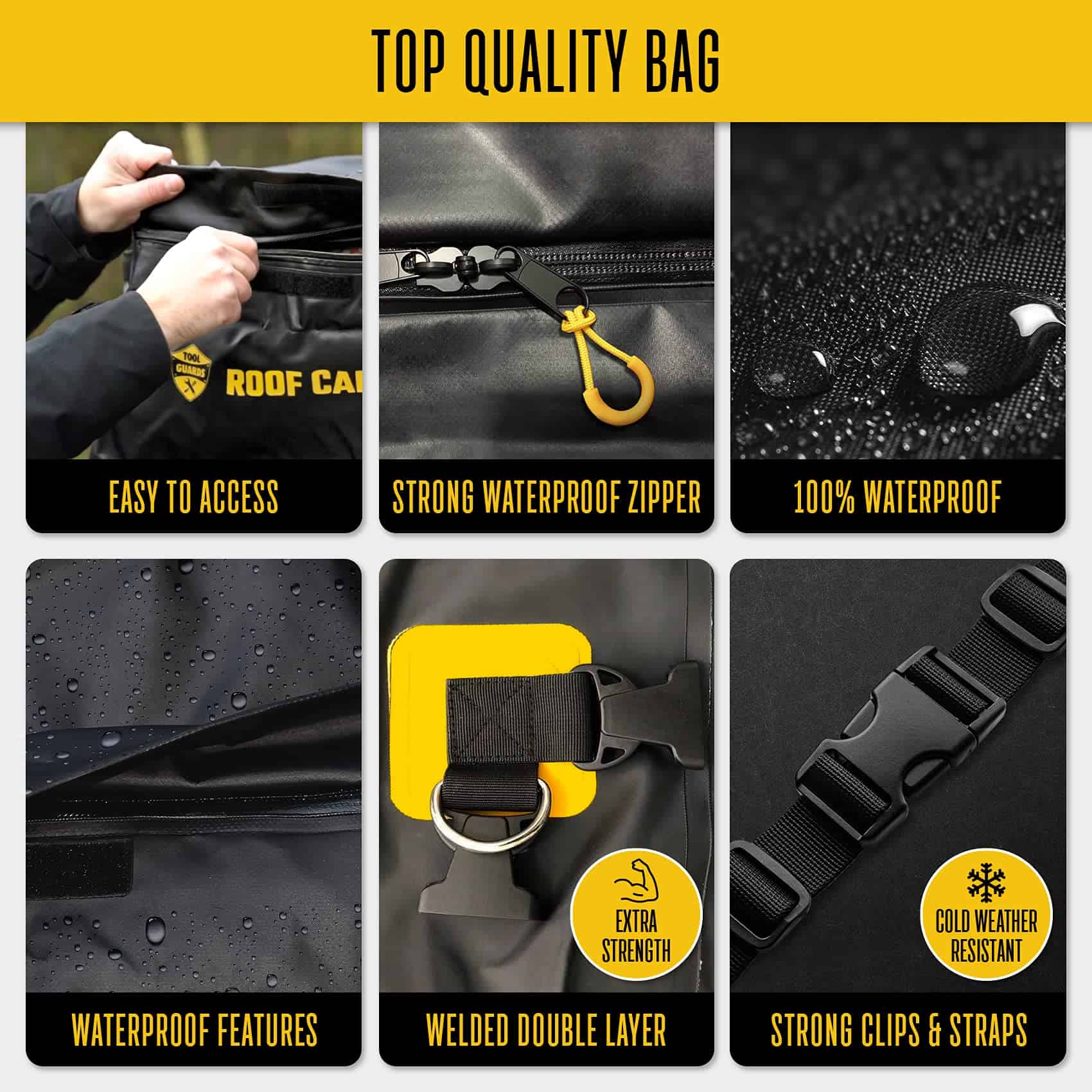 Bolsa de Techo para Automóvil - 15 Pies cúbicos para - Imagen 8