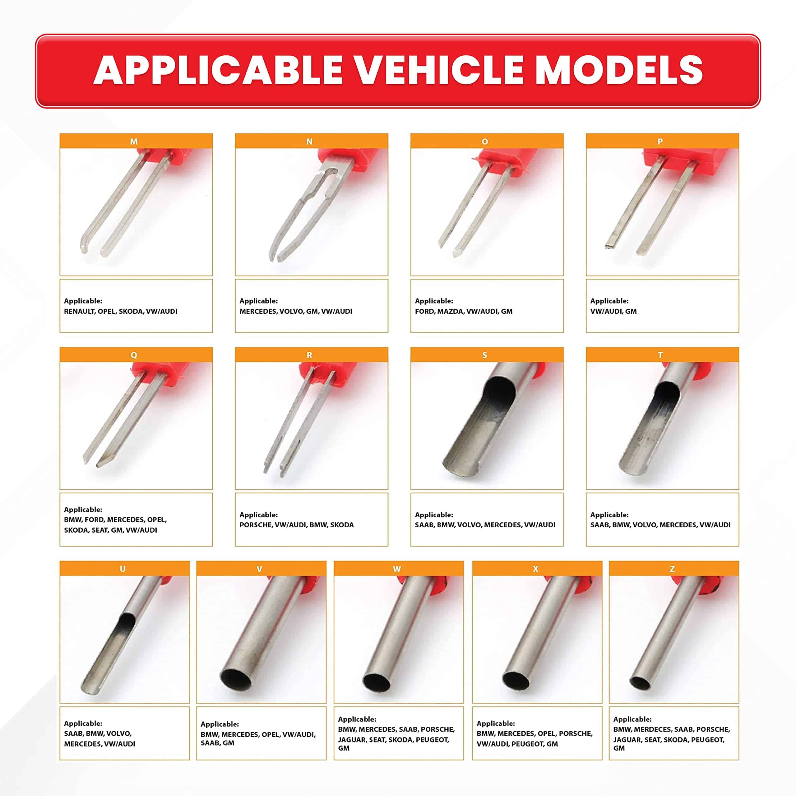 Kit de extracción de terminales universal AFA Tooling (25 - Imagen 5