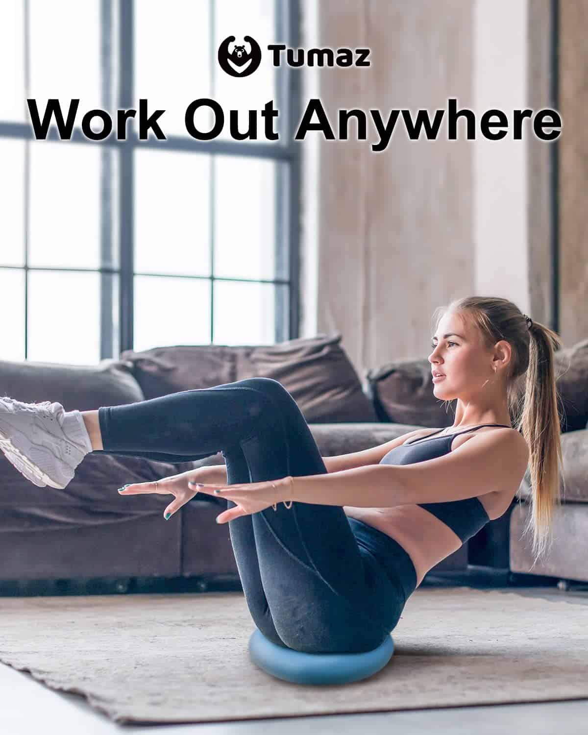 Cojín de equilibrio Tumaz - Asiento movible para mejorar la - Imagen 8