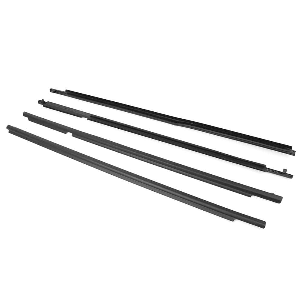 GZYF Auto Weatherstrip, 4PCS Window Seal Moulding Trim