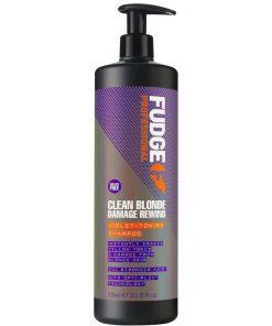 Shampoo de Fudge Clean Blonde Damage Rewind Violet-Toning
