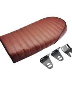 Asiento de Motocicleta Estilo Cafe Racer Plano Universal