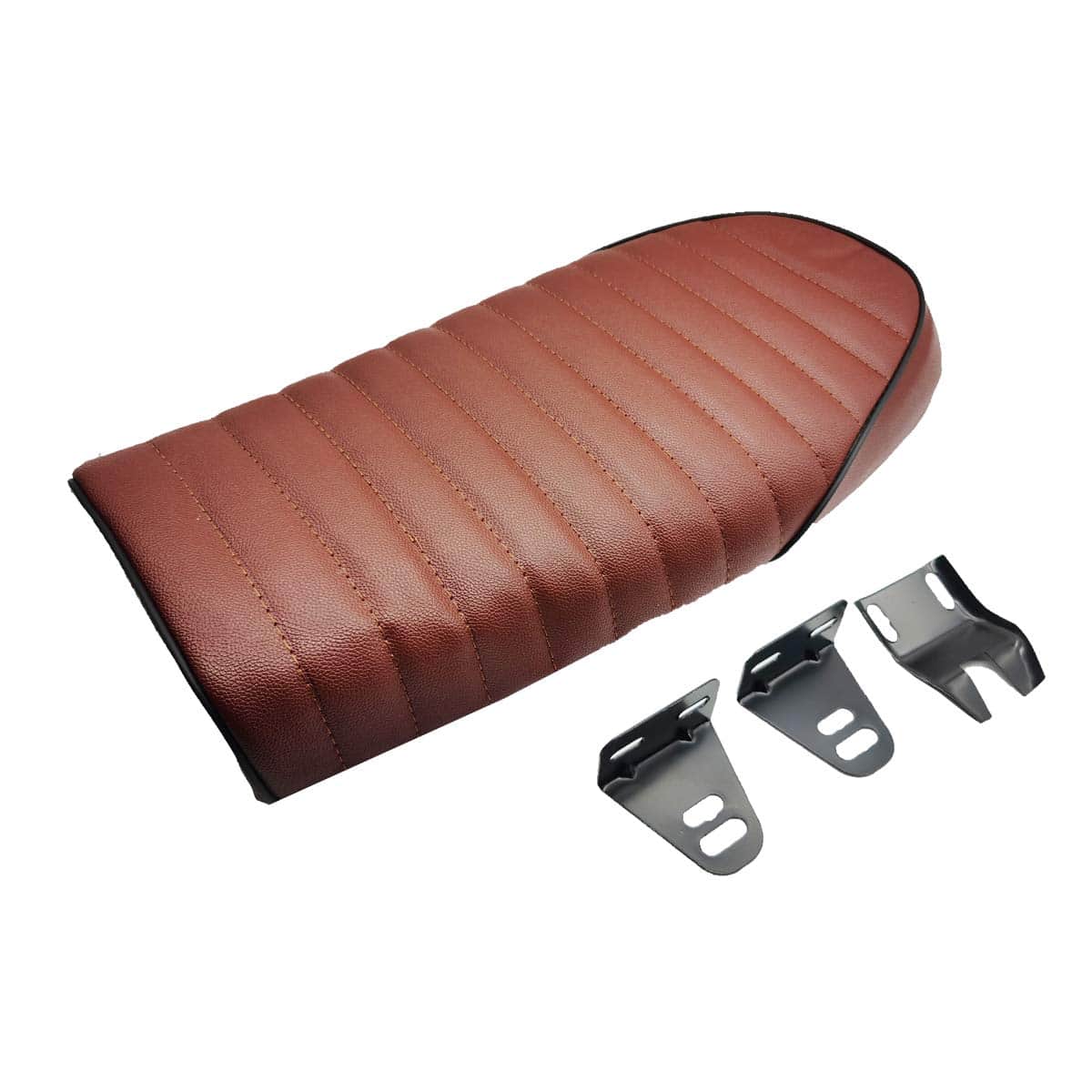 Asiento de Motocicleta Estilo Cafe Racer Plano Universal