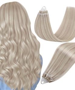 Extensiones de Cabello Micro Loop Rubias de Easyouth -