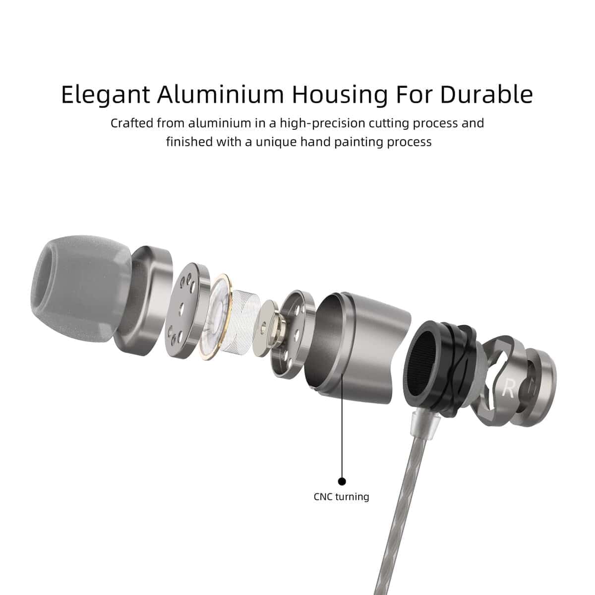 Audífonos con cable SoundMAGIC E11C con Micrófono HiFi - Imagen 3