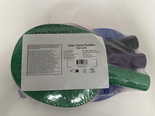 Paleta de Tenis de Mesa Cannon Sports - Irrompible y - Imagen 9