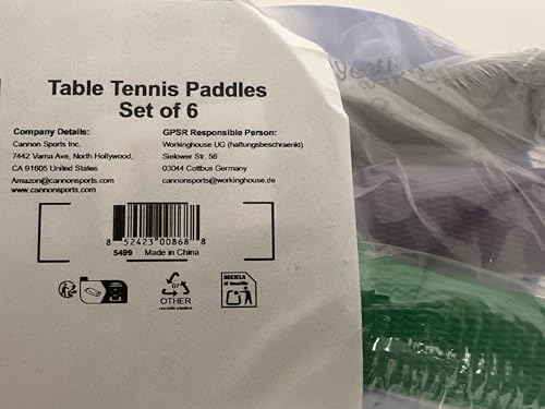 Paleta de Tenis de Mesa Cannon Sports - Irrompible y - Imagen 11