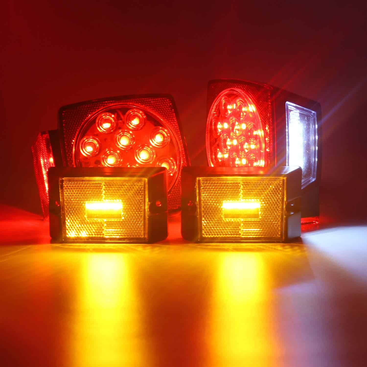 KIT de luces LED sumergibles para remolque LINKITOM, luces - Imagen 3