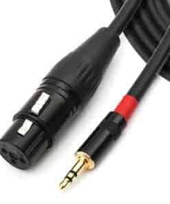 Cable de Micrófono de Audio Interconector XLR Hembra a