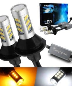 Bombillas de luces LED de señal de giro dual de color