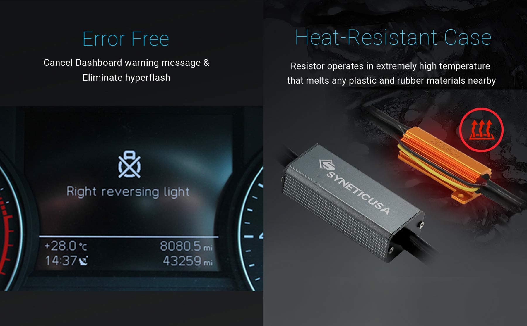 Bombillas de luces LED de señal de giro dual de color - Imagen 8