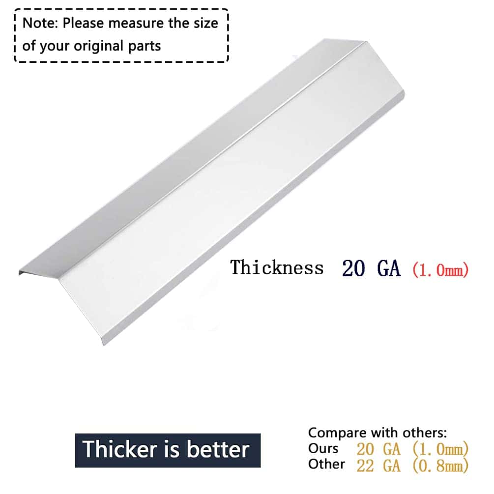 Htanch SN1751 (Paquete de 5) Placa de Calor de Acero - Imagen 5