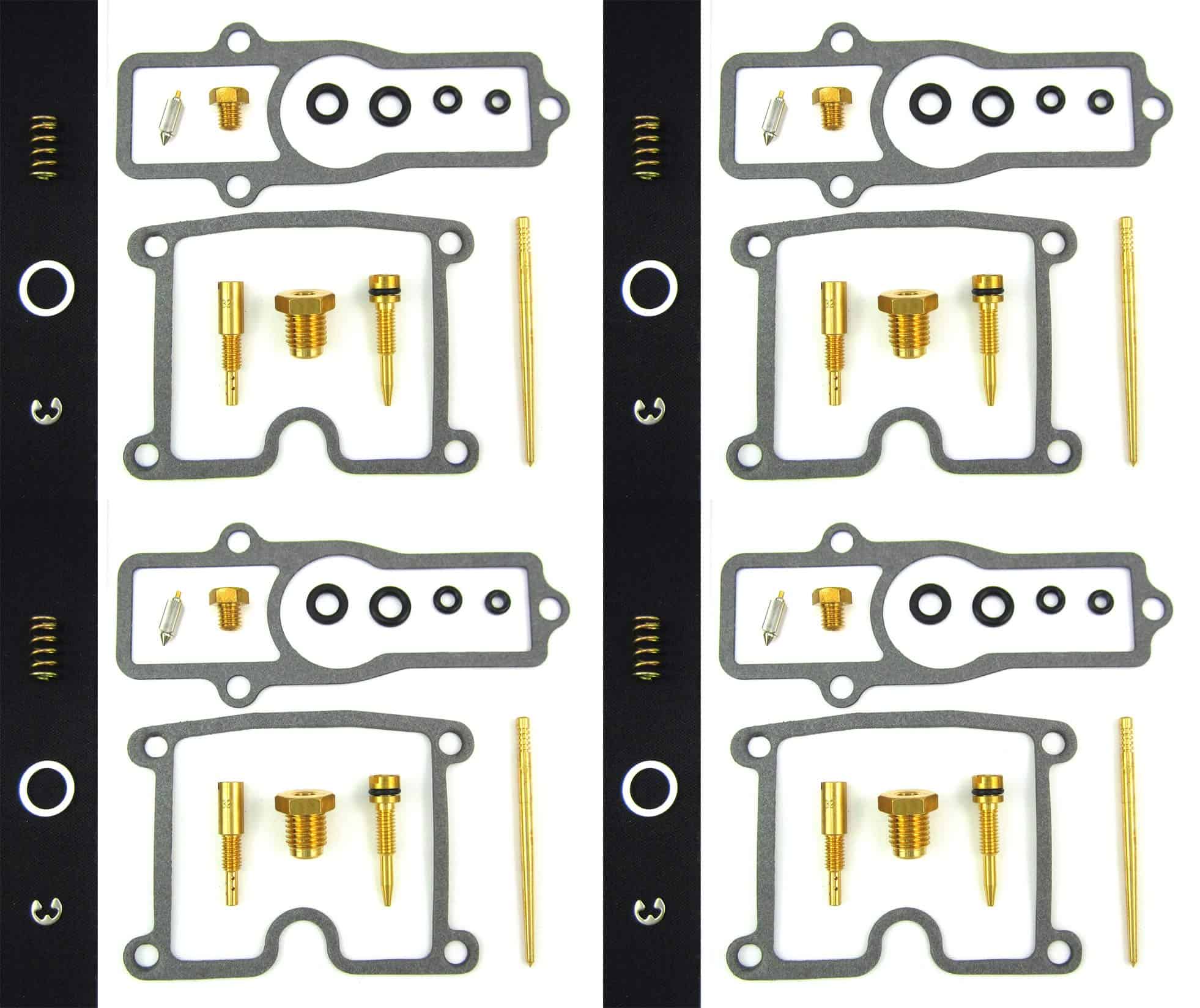 4 X KIT DE REPARACIÓN DE CARBURADOR PARA KZ550 GPZ550