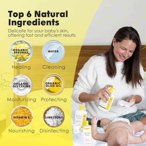 La Petite Creme Loción Premium Francesa para Cambio de - Imagen 5