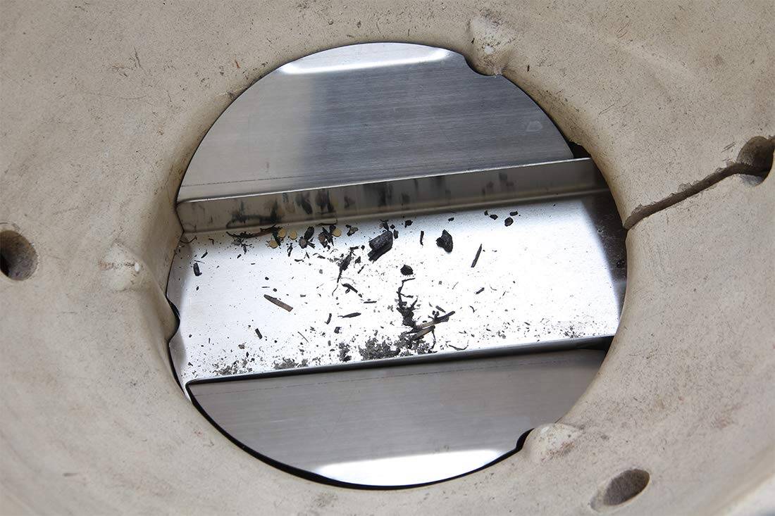 Bandeja de Cenizas Deslizante de Acero Inoxidable para Big - Imagen 8