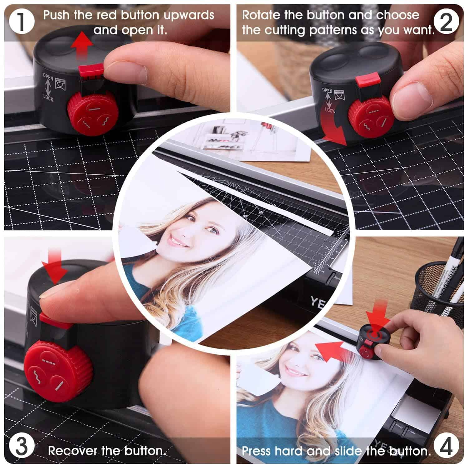 Máquina Laminadora para A3/A4/A6, YE381 de 13 pulgadas - Imagen 6