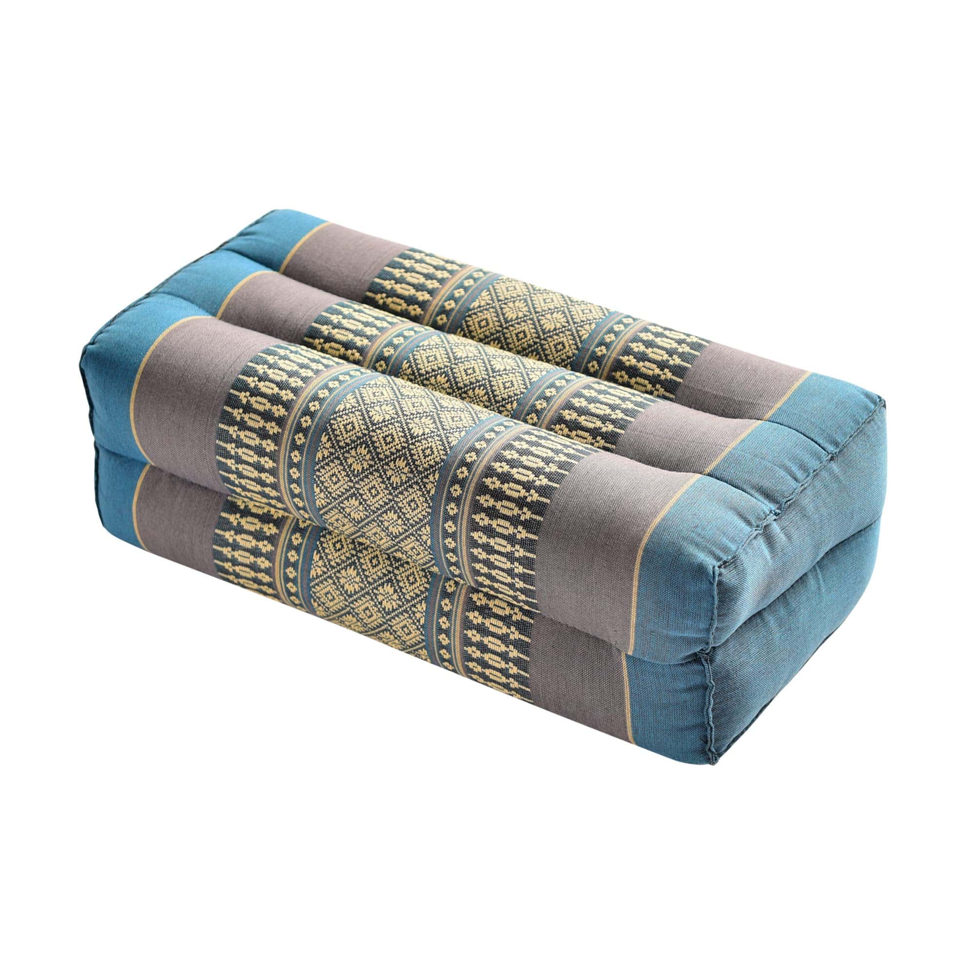 Cojín de Yoga y Meditación Zafuko - Teal/Turquesa - Relleno