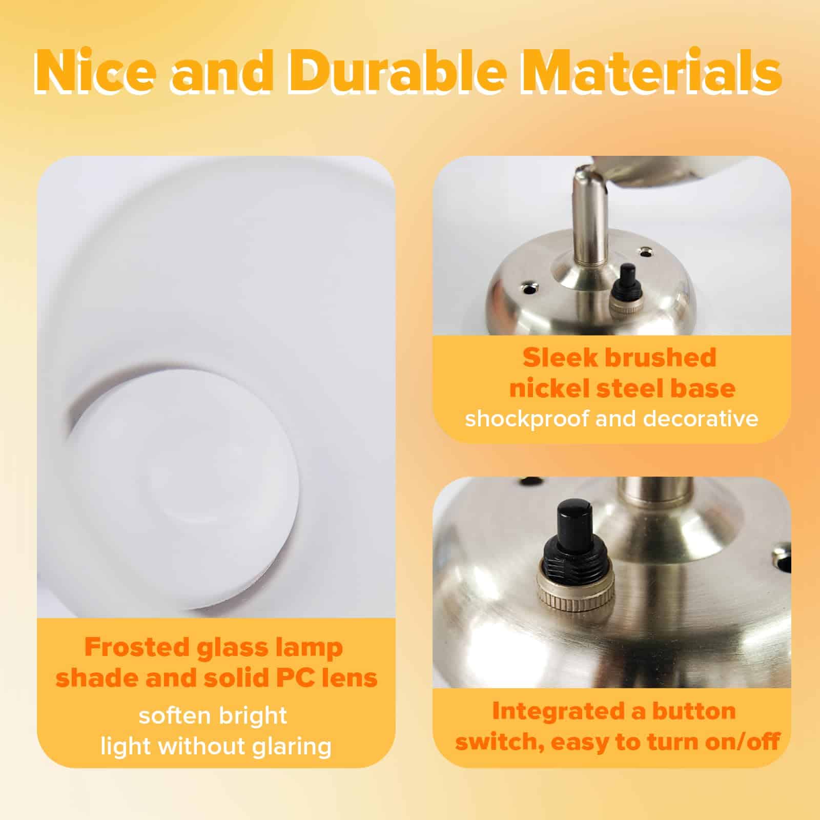 Luces de Lectura RV de 12 Voltios Lámparas Interiores con - Imagen 5