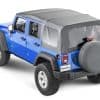 MasterTop Solo Toldo de Tela - Compatible con Jeep Wrangler