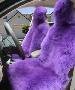 Cubierta de Asiento de Coche de Lana de Oveja Australiana