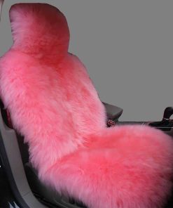 Cubierta de asiento para automóvil de piel de oveja