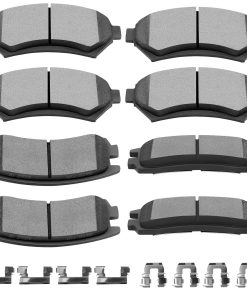 Juego de Pastillas de Freno de Cerámica, SCITOO 8pcs Set de