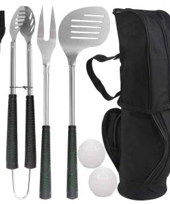 Juego de Herramientas para BBQ estilo Palos de Golf POLIGO