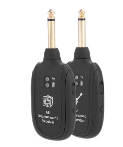 Sistema Inalámbrico UHF para Guitarra, Transmisor Receptor