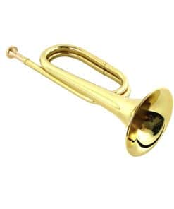 Trompeta de Caballería de Emergencia Militar Bugle de Latón