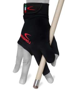 Guante de Billar Longoni Black Fire 2.0 -Negro