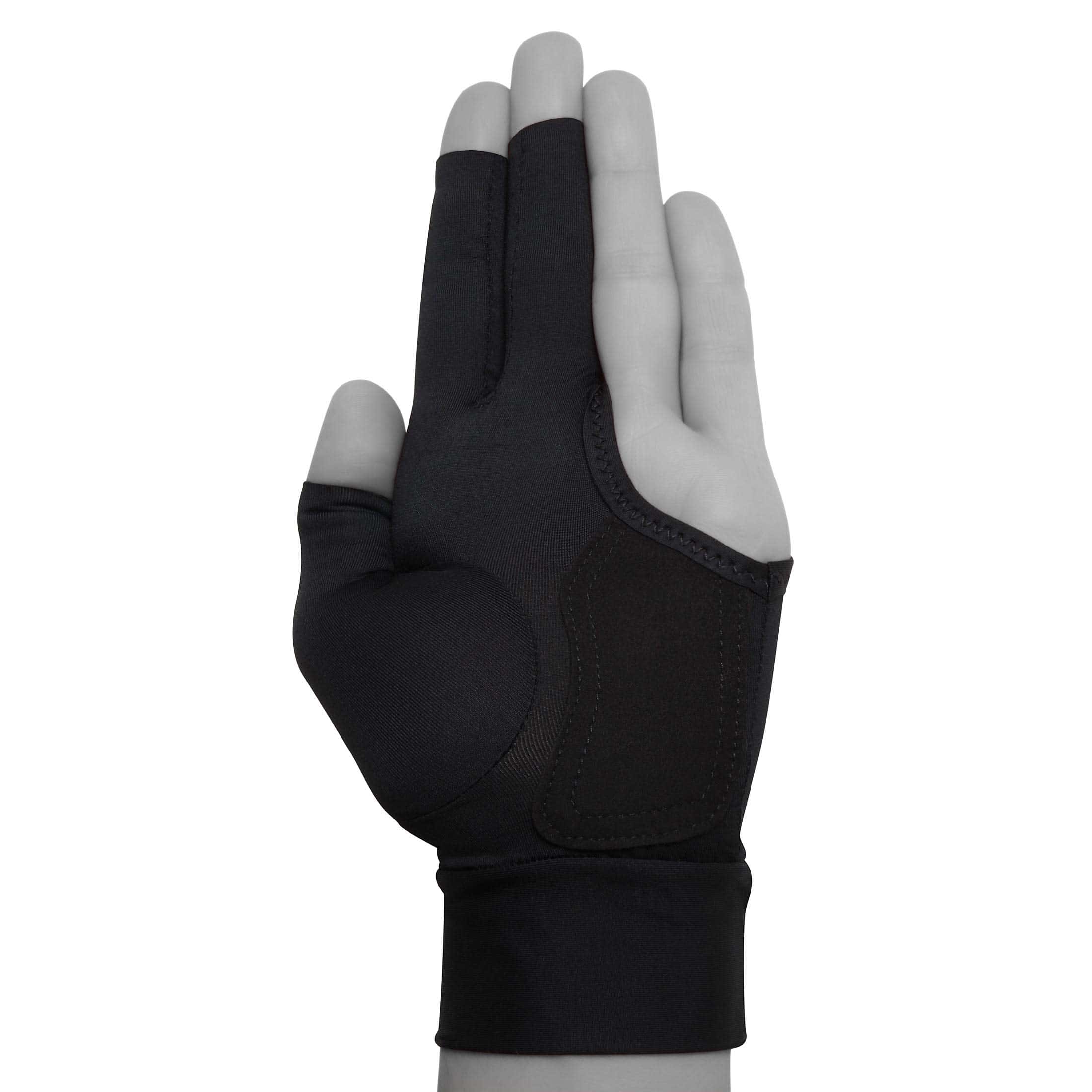 Guante de Billar Longoni Black Fire 2.0 - Pequeño, Mano - Imagen 4