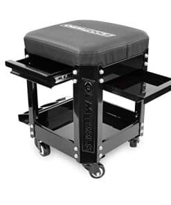 Asiento de taller rodante OEMTOOLS 24994 con almacenamiento