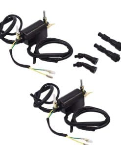 Bobina de encendido de doble cable de 12 voltios para