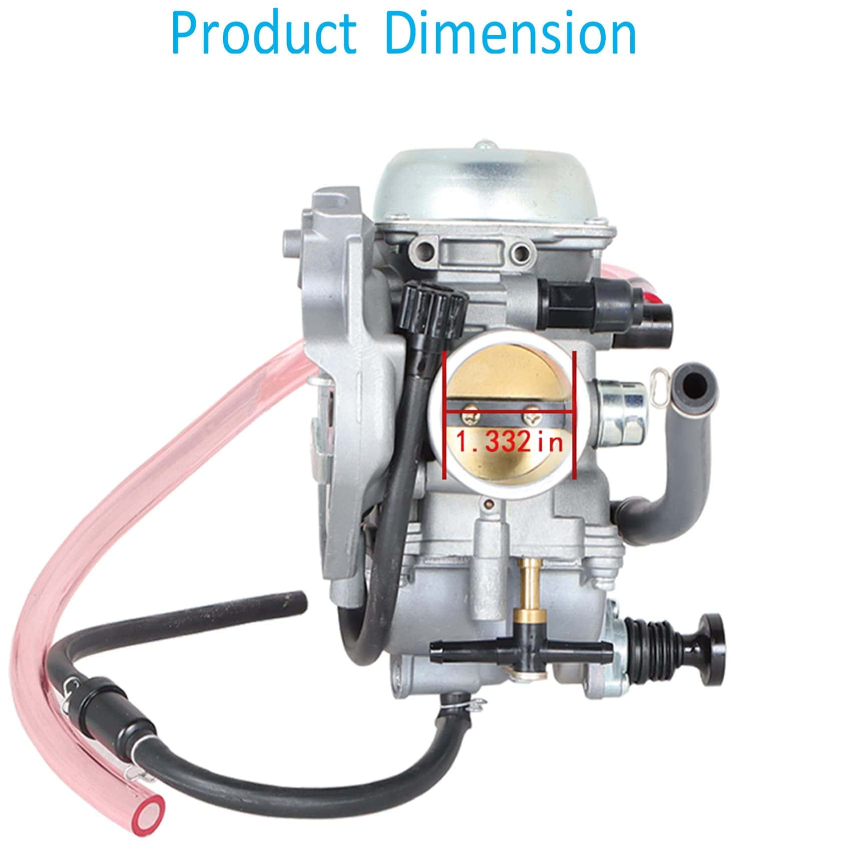 Carburador de reemplazo para Kawasaki Prairie 400 KVF400C - Imagen 5